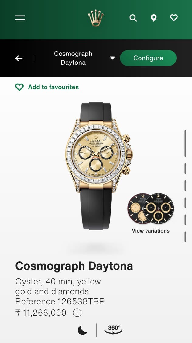 RLX Watch Oyster Perpetual Daytona Chosmograph